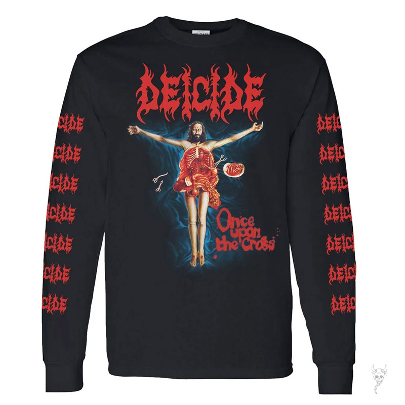 DEICIDE 官方原版长袖 Once Upon The Cross （LS-XXL)